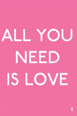 Pink all you need is love