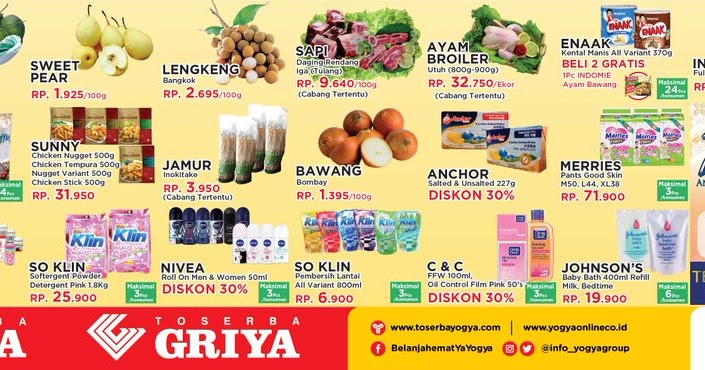 Yogya - Katalog Promo Harga Heran Akhir Pekan Periode 07 - 09 September