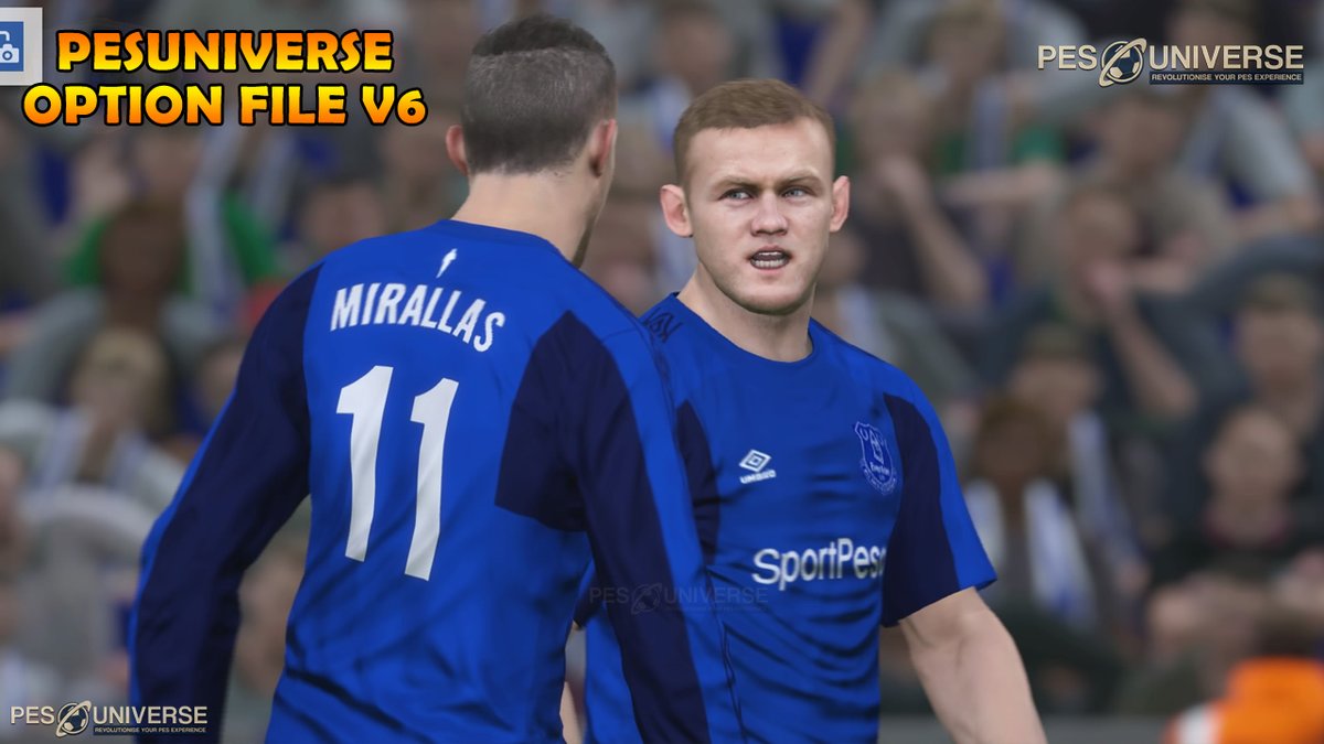 اوبشن فايل PES 2017 PES UNIVERSE OPTION FILE V6 2017/2018 DF5iErTXoAIH_rN