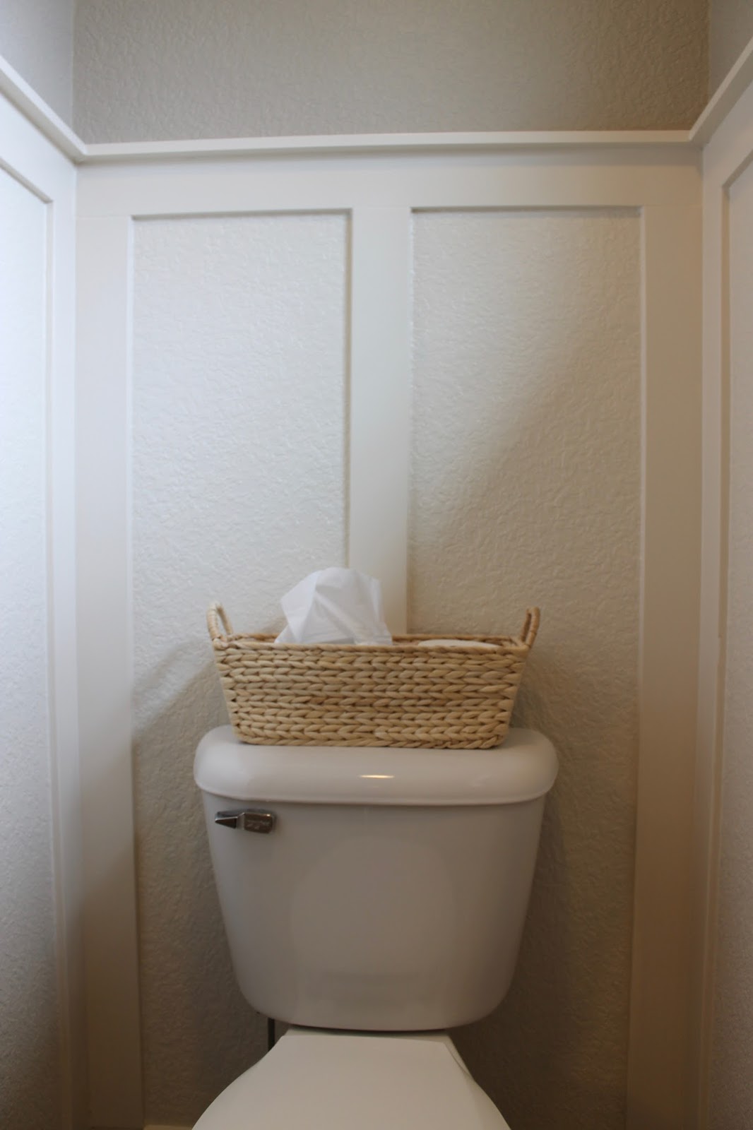 Bathroom Faux Board and Batten DIY Simple Purposeful Living