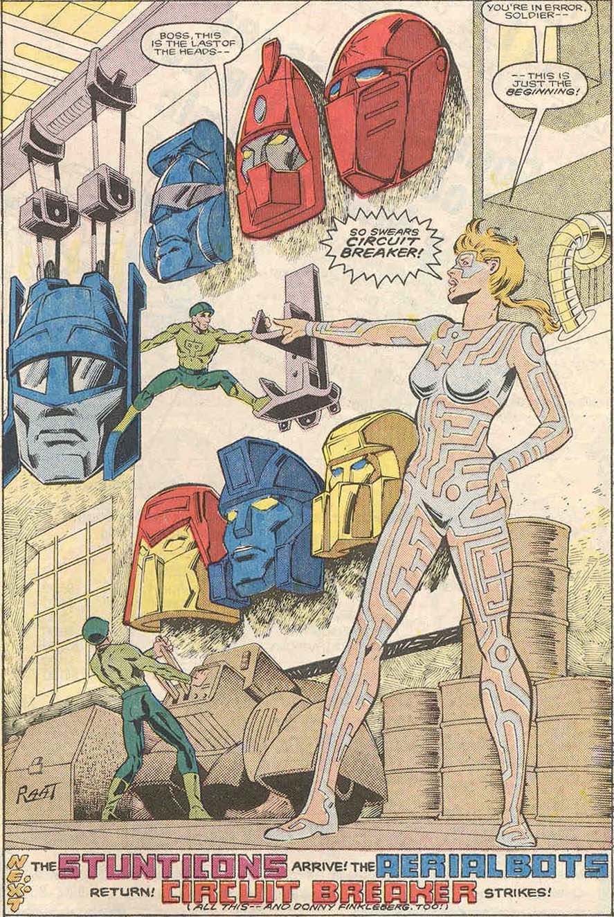 Read online The Transformers (1984) comic -  Issue #21 - 24