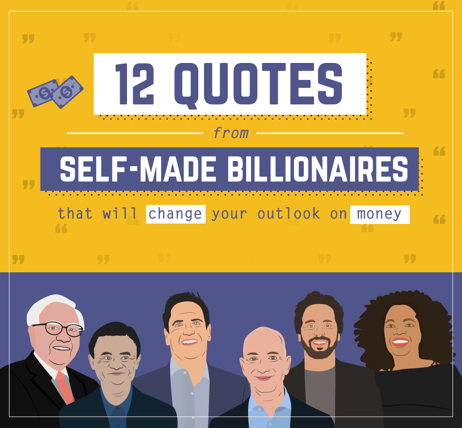 12 Money Quotes That Will Inspire You - infographic
