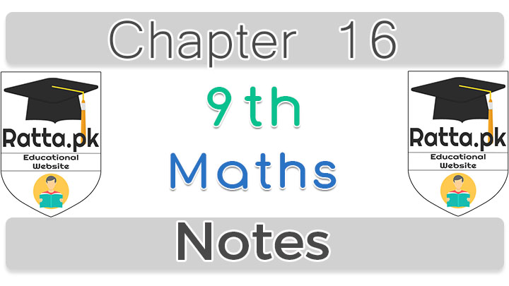 Chapter 16 Theorems Related with Area 9th Maths