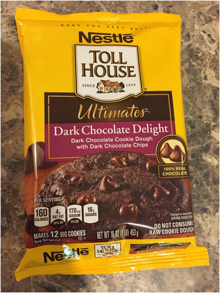 Happy Jade Cooking 미국 Nestle TOLL HOUSE Dark Chocolate Delight / Dark chocolate cookie Dough