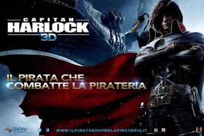 Capitan Harlock 3D poster cover