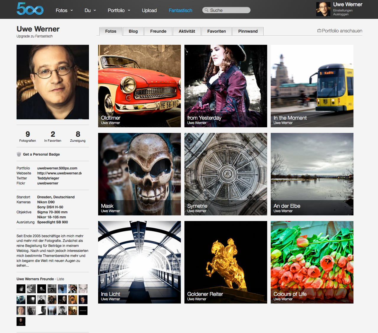 Create stunning photographic portfolios Software and
