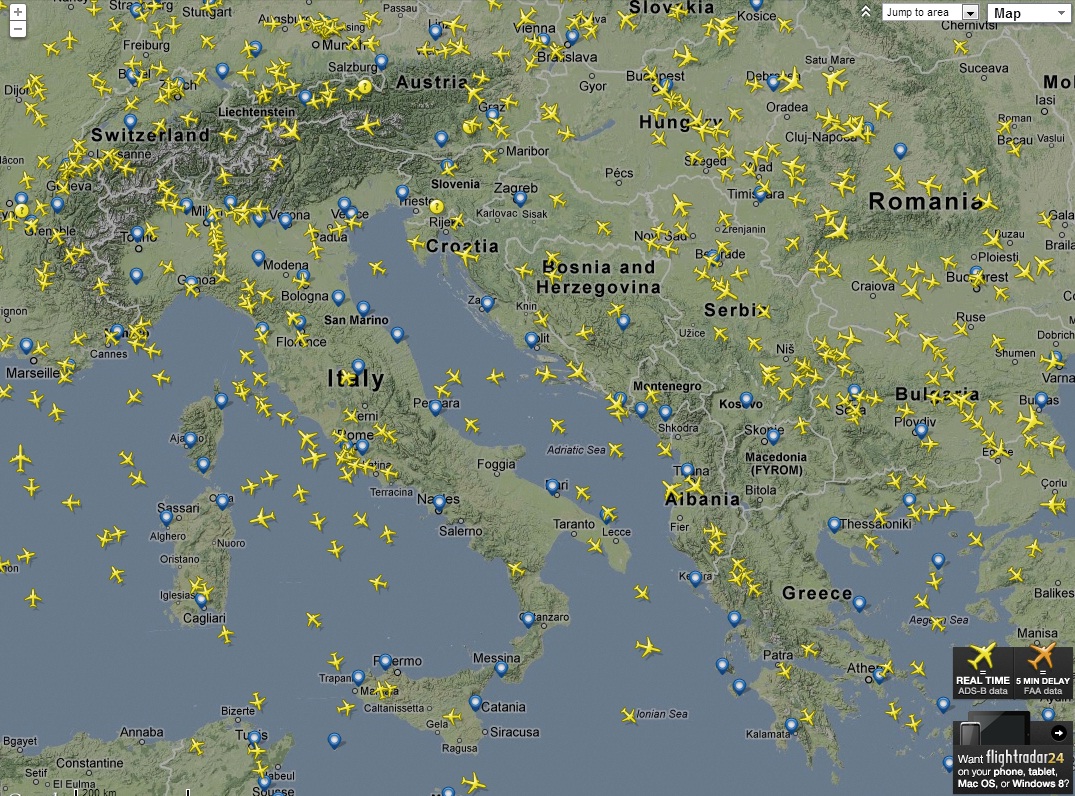 Consentono Ai Piloti Aerei Di Seguire La Rotta