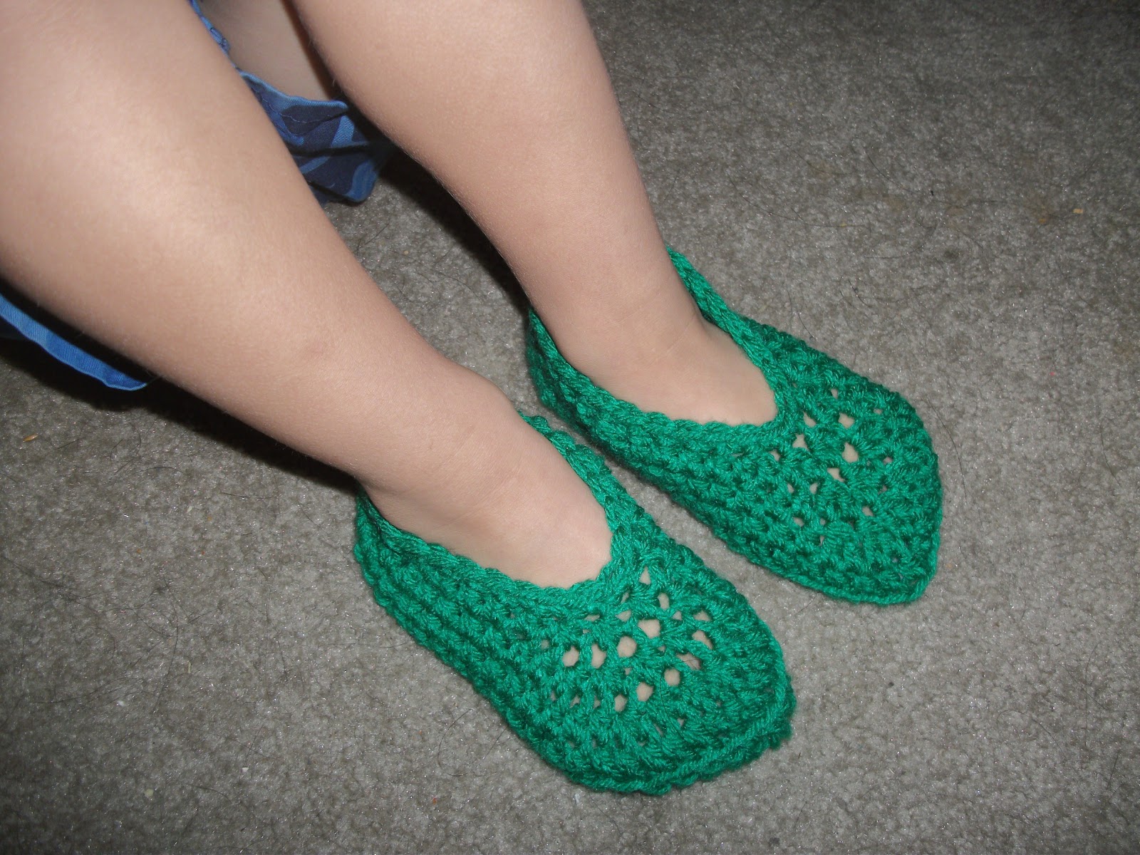 MelodyCrochet Crocheted Toddler Slippers!