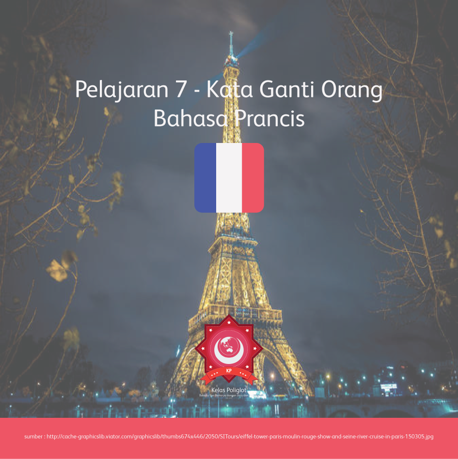 Bahasa Prancis Kata Ganti Orang Pronomina Kelaspoliglot