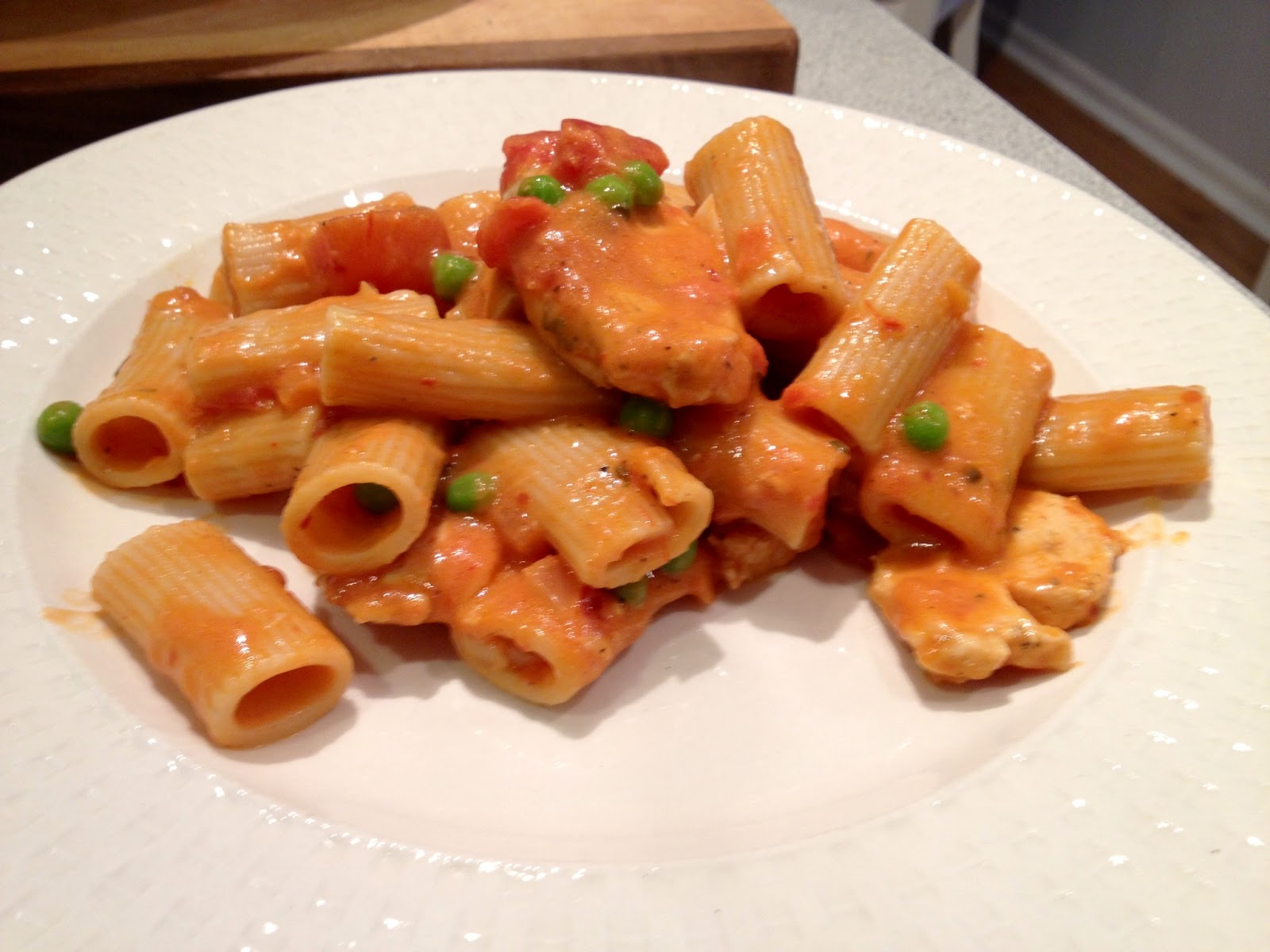 On Shea's Table Spicy Chicken Rigatoni