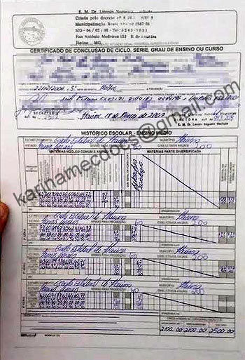 Onde comprar um diploma de ensino medio