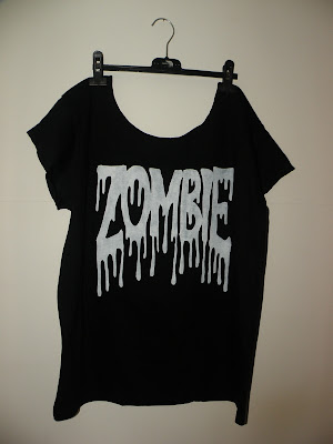 diy wildfox zombie punk koszulka moda blog