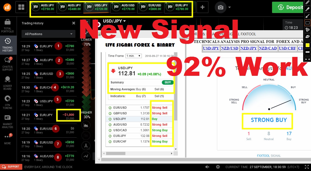 binary robot software signal download free