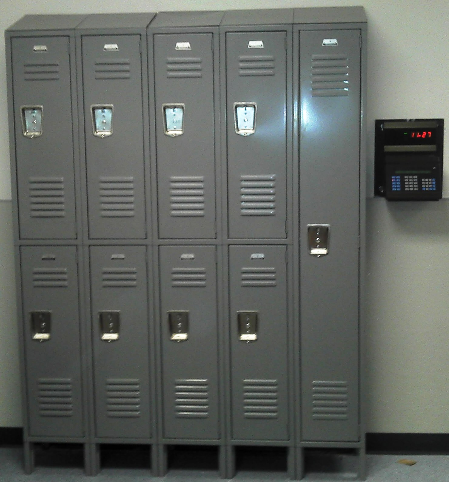 NYC LOCKERS NYC LOCKERS AND BENCHES Penco Lockers installed on John