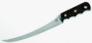pisau fillet - filleting knife