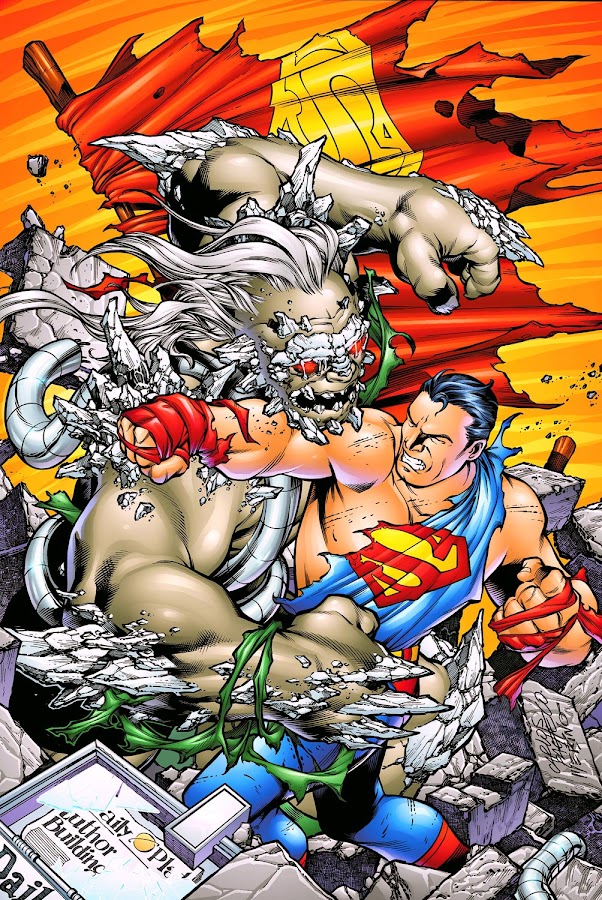 Kryptonian Killing Machine doomsday kills superman