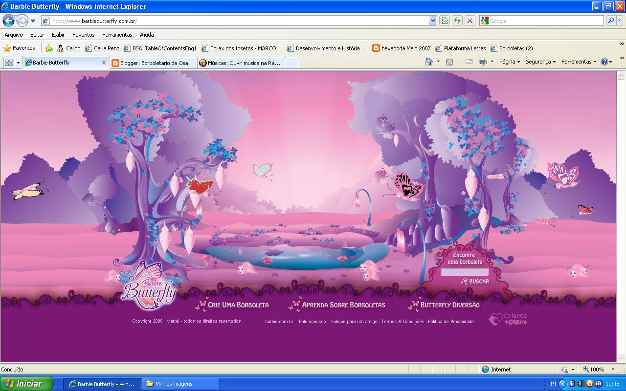 Jogo Barbie Butterfly Online em