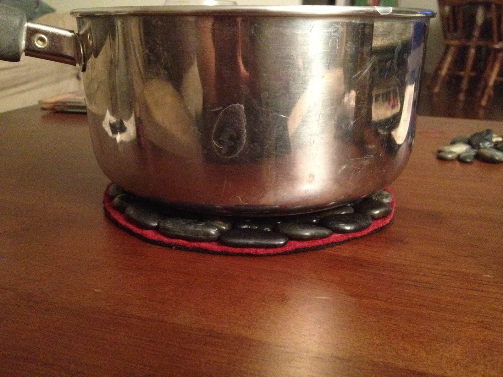 Lace&Dinosaurs Homemade Trivet