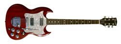 Tommy Lorente - Fender Mustang Competition red