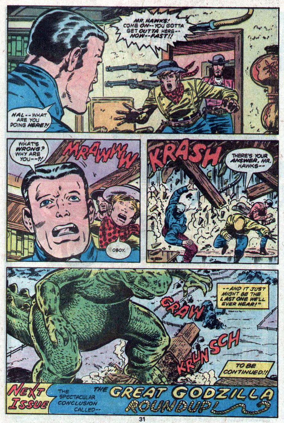 Read online Godzilla (1977) comic -  Issue #15 - 18