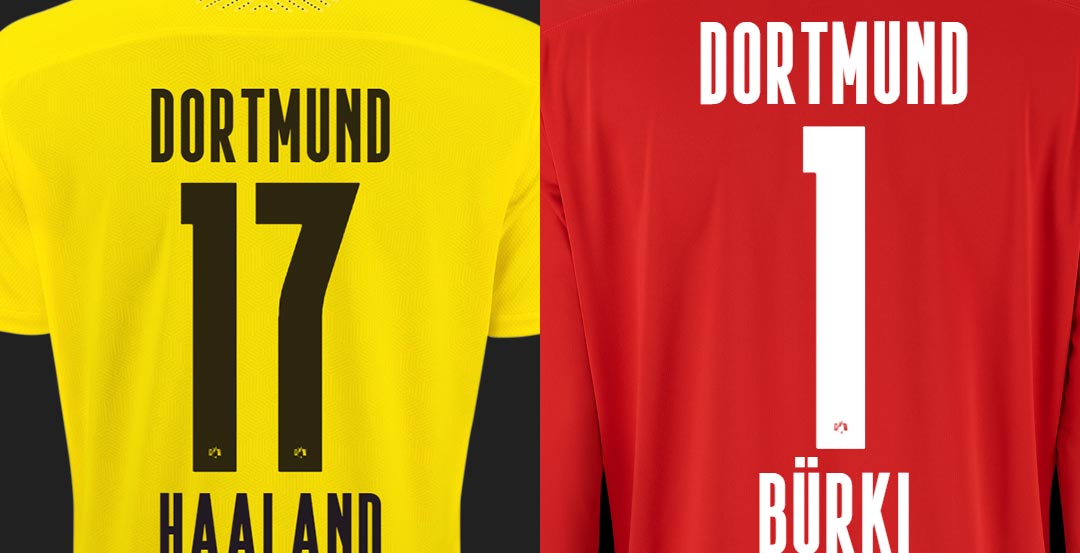 Puma Borussia Dortmund 20-21 Trikot-Schriftart veröffentlicht - Nur