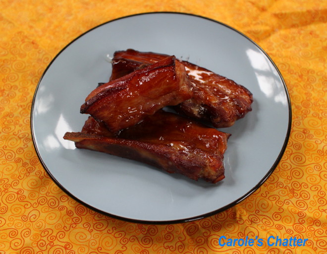 Carole's Chatter Char Siu Pork with Plum Sauce glaze