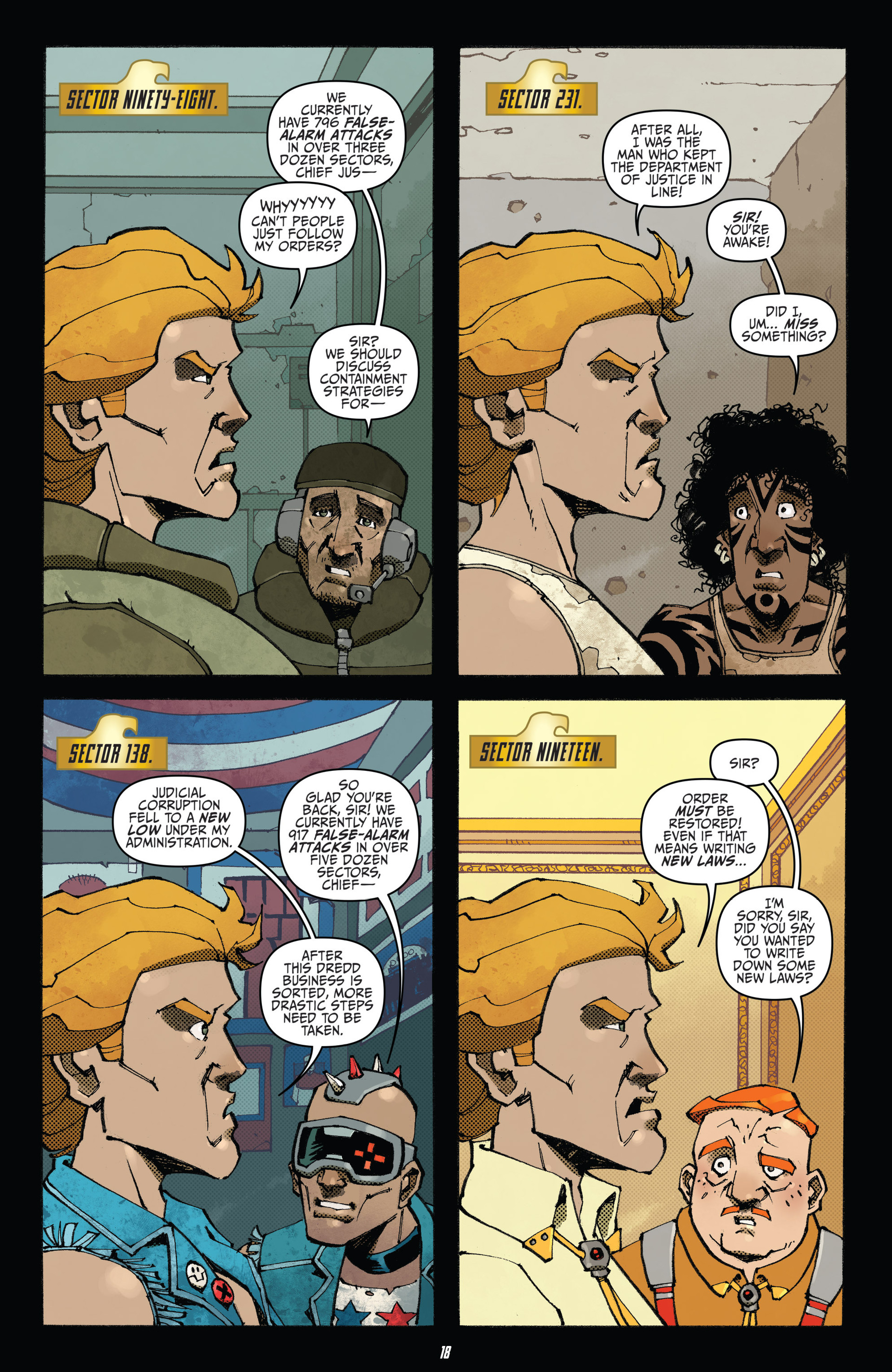 Read online Judge Dredd (2012) comic -  Issue #27 - 20