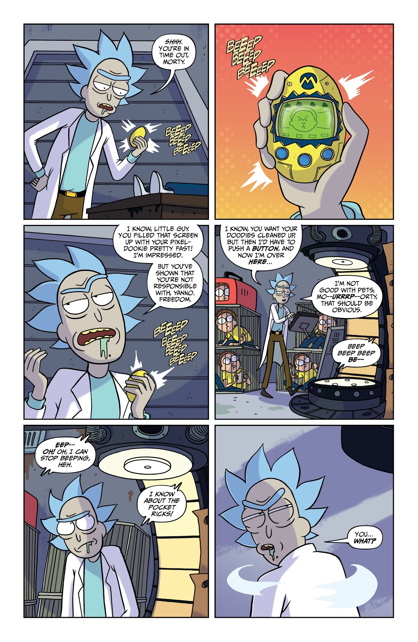 Read online Rick and Morty: Pocket Like You Stole It comic -  Issue #4 - 9