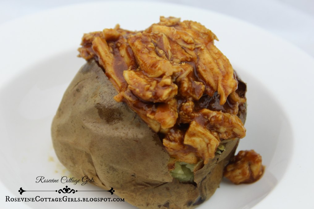 Bbq Chicken Stuffed Baked Potato