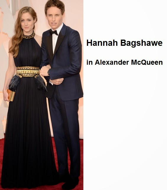 Look Óscares 2015 Hannah%2BBagshawe%2Bin%2BAlexander%2BMcQueen - Look Óscares 2015