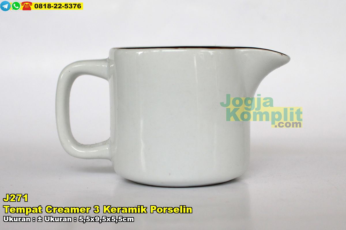 Jual Tempat Creamer 3 iKeramiki Porselin Harga Murah Jual Tempat Creamer 3 iKeramiki Porselin Harga Murah