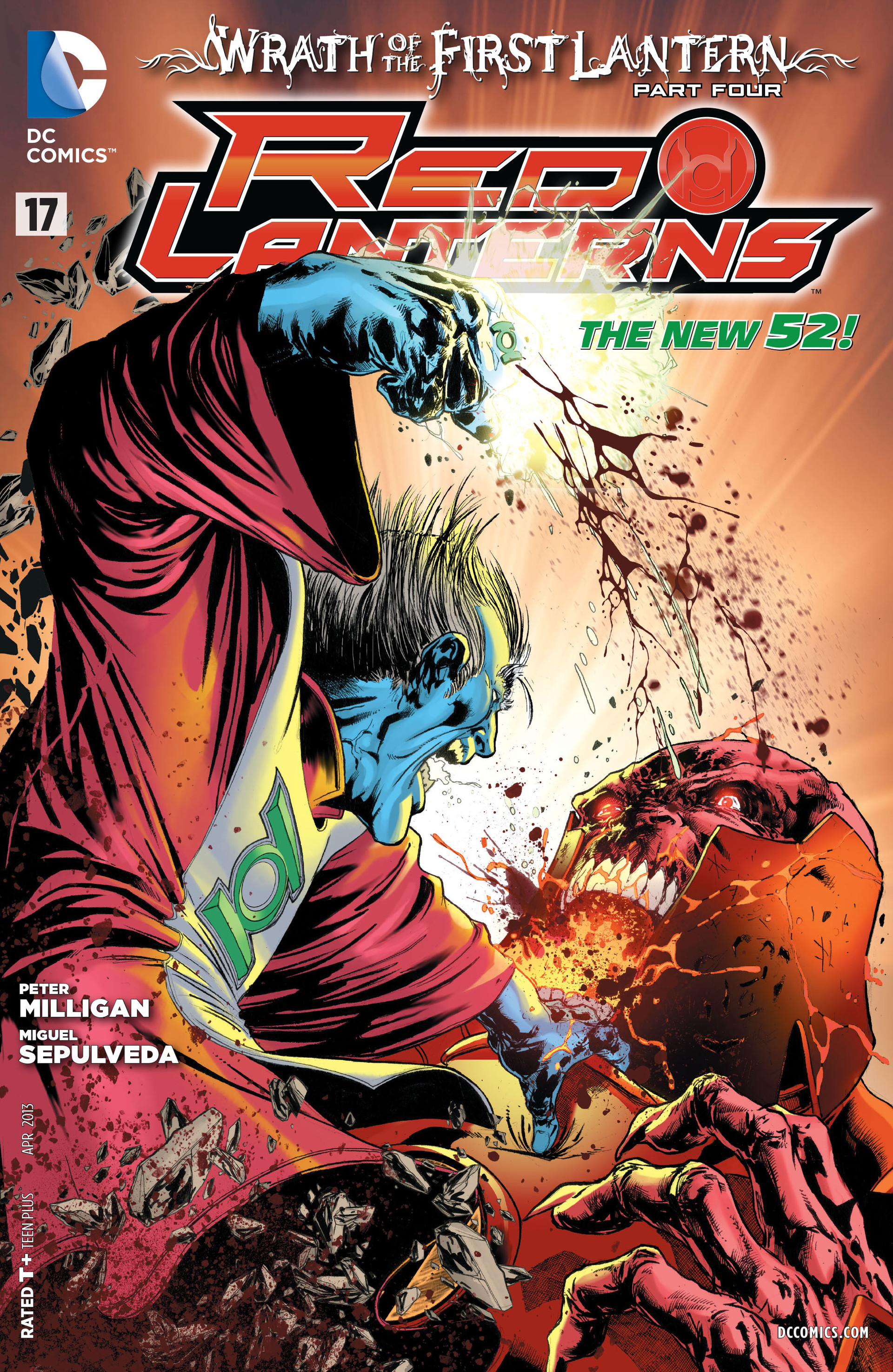 Read online Red Lanterns comic -  Issue #17 - 1