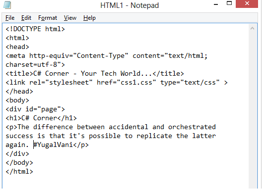HTML5 / HTML - World ||: How to use CSS in a HTML document