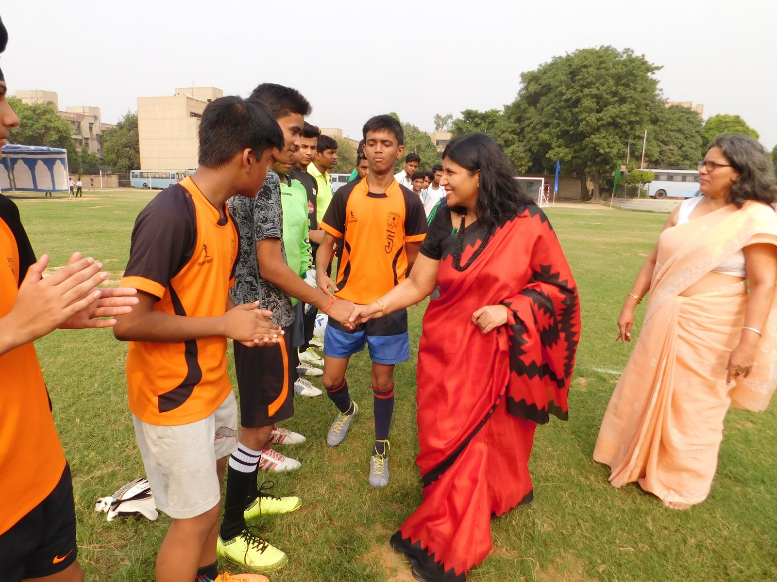 CRPF PUBLIC SCHOOL, ROHINI ZONAL FOOTBALL TOURNAMENT OCT 2016