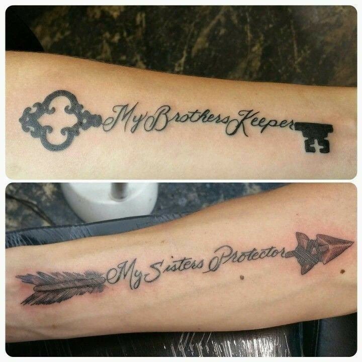 175 Best Brother Tattoos 2019 Matching Symbols
