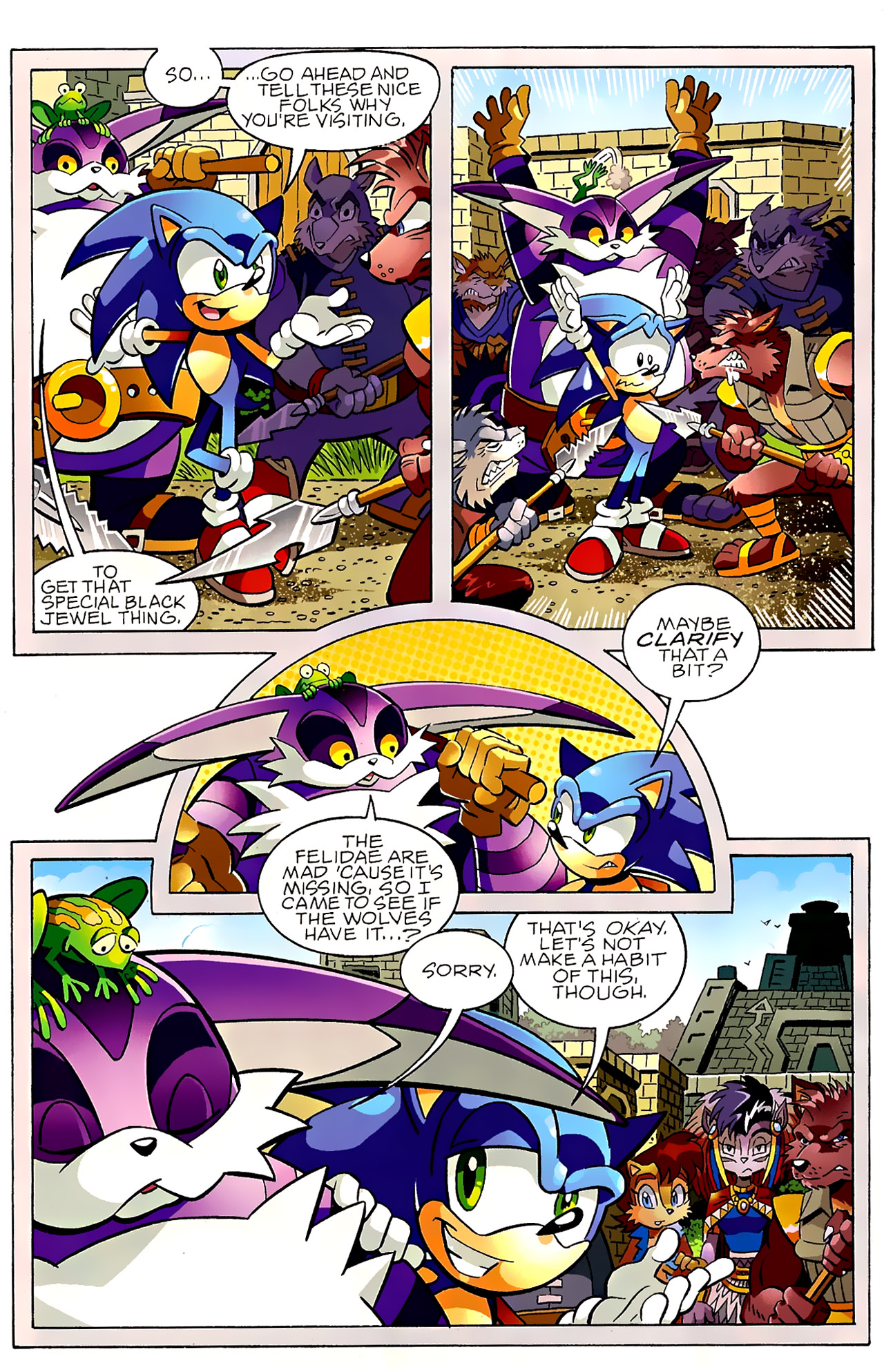 Read online Sonic The Hedgehog comic -  Issue #213 - 12