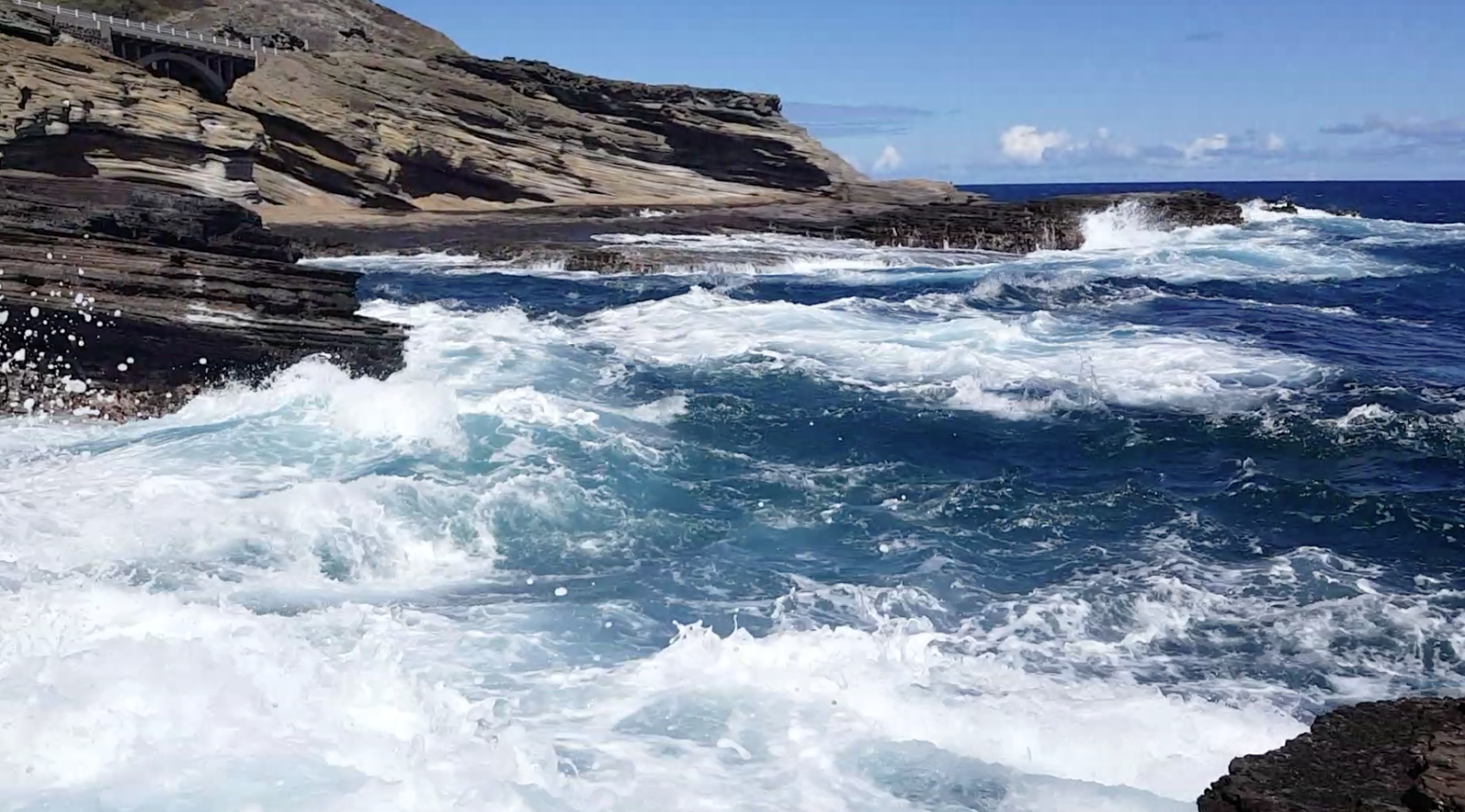 Rough Waters on the coast of Hawaii
