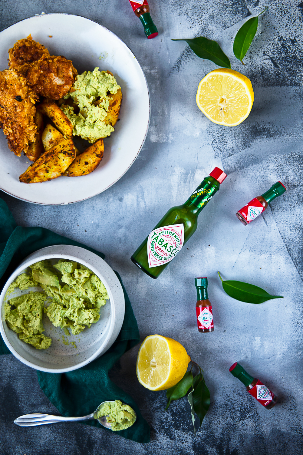 Stripsy (jak z KFC) z pieczonymi ziemniakami