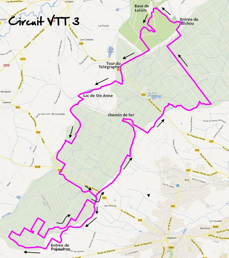 Foret de Bouconne Circuit VTT n° 3 de Bouconne Foret de Bouconne Circuit VTT n° 3 de Bouconne