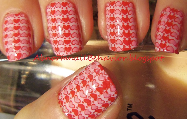 Abnorm Nail Behavior | Nail Art : Valentine Nails 3