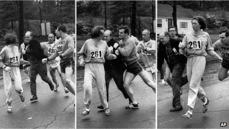 When women weren't allowed to run marathons