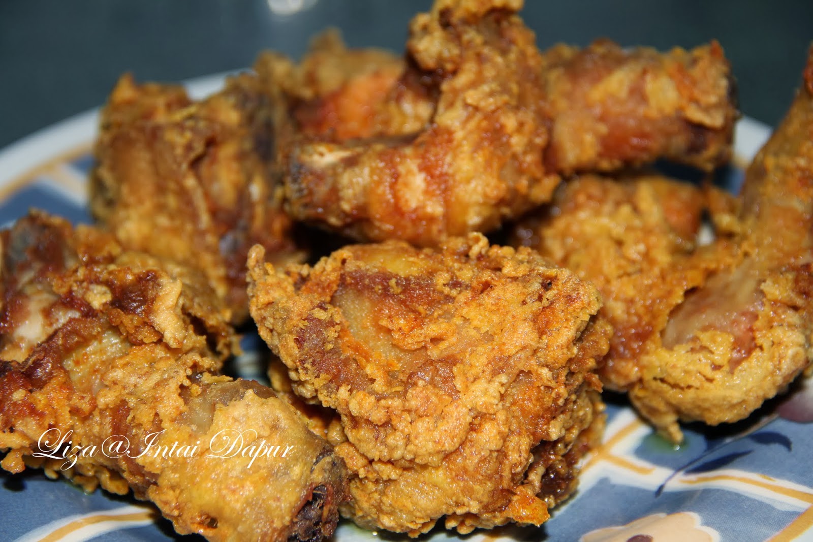 INTAI DAPUR: Ayam Goreng Berempah Rangup..