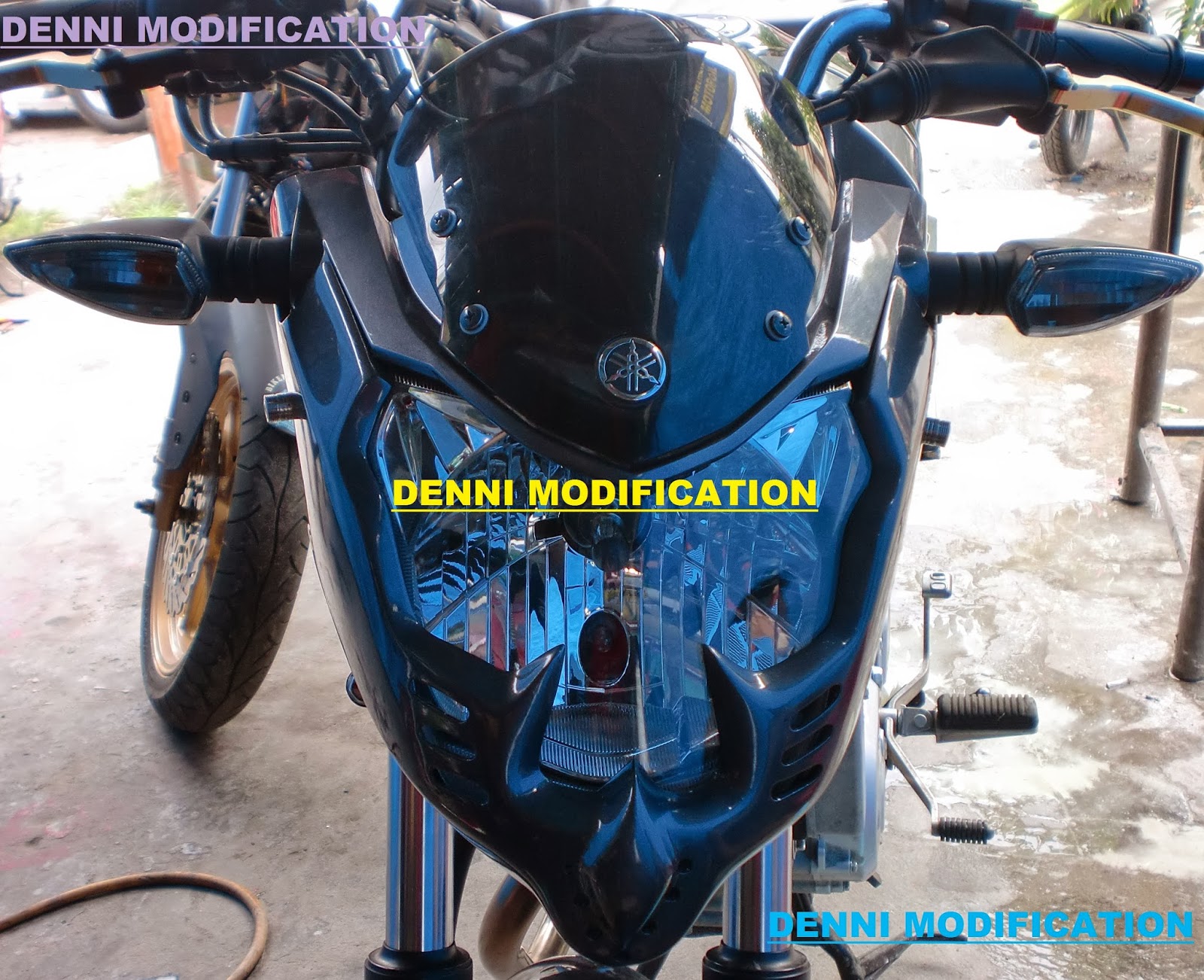 DENNI MODIFICATION ALAT VARIASI  KONDOM LAMPU  DEPAN 