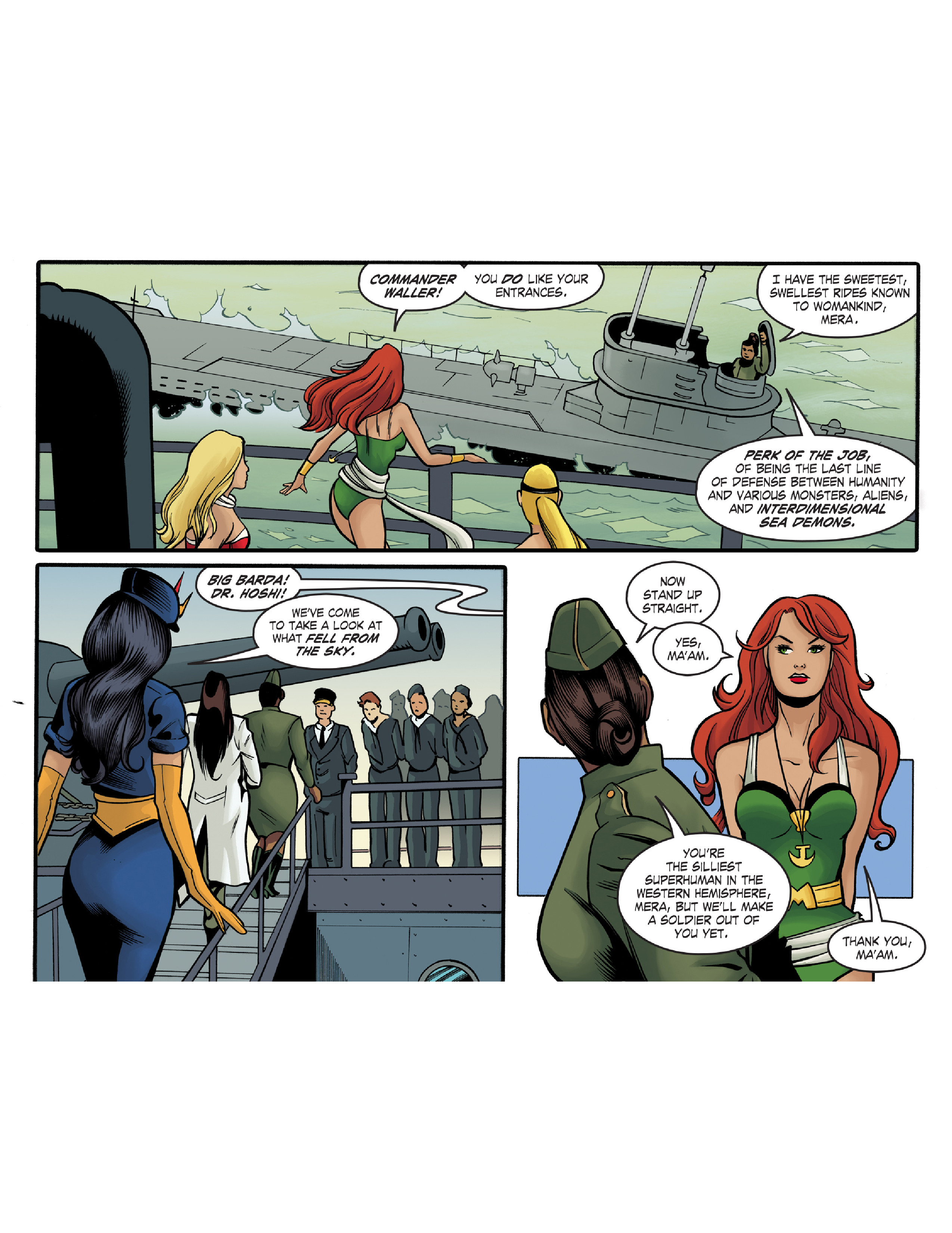 Read online DC Comics: Bombshells comic -  Issue #18 - 5