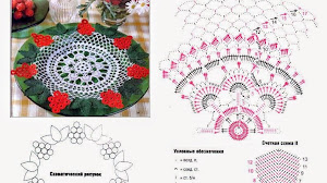 Carpeta en blanco, rojo y verde