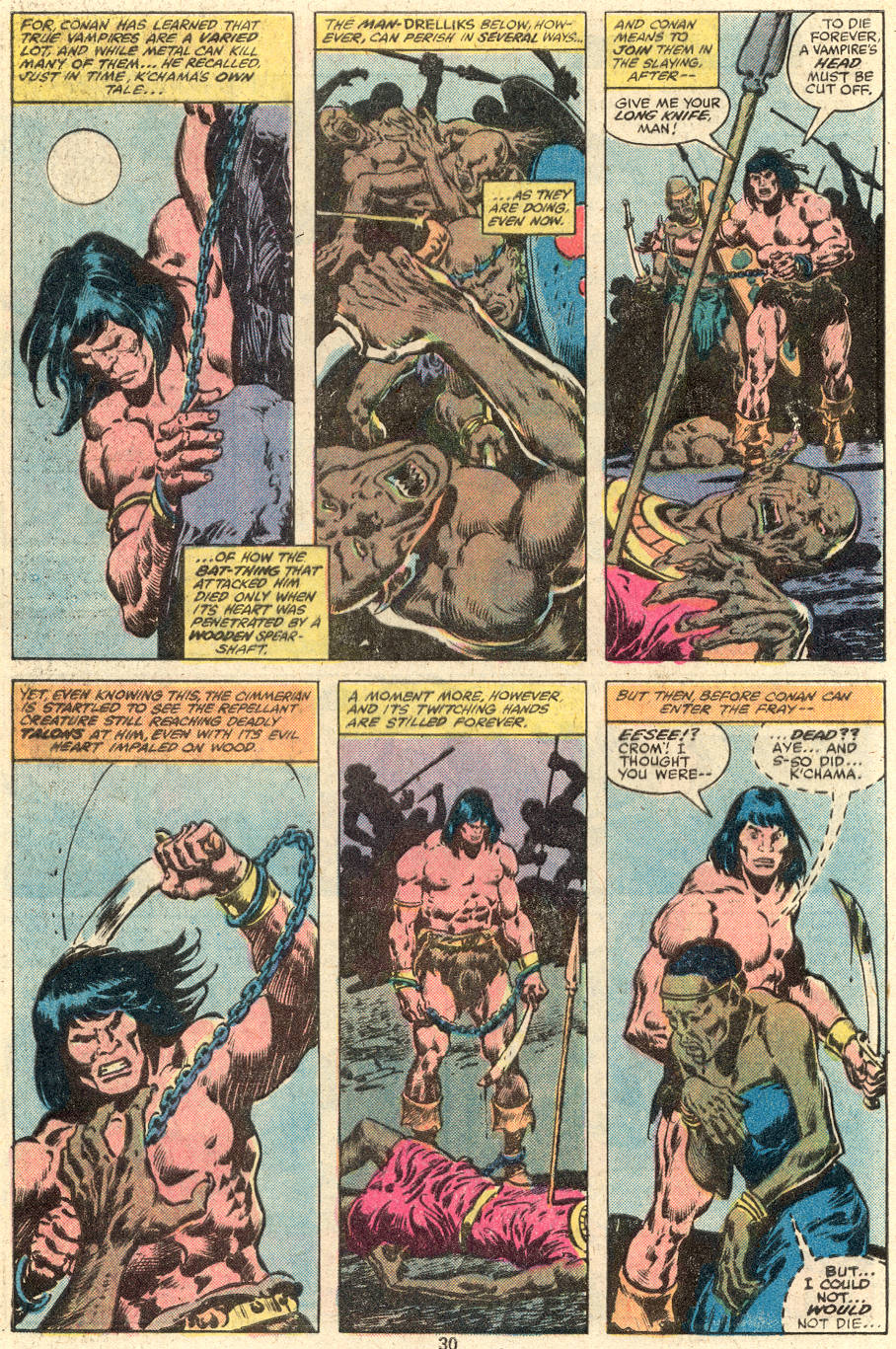 Read online Conan the Barbarian (1970) comic -  Issue #103 - 17