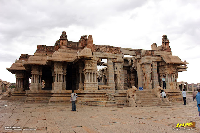 The magnificent Vitthala temple, Hampi
