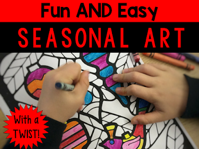 Are you looking for a fun, easy art activity for this Christmas season? Your students will be amazed by this DIY stained glass art project that will brighten up your classroom and school!
