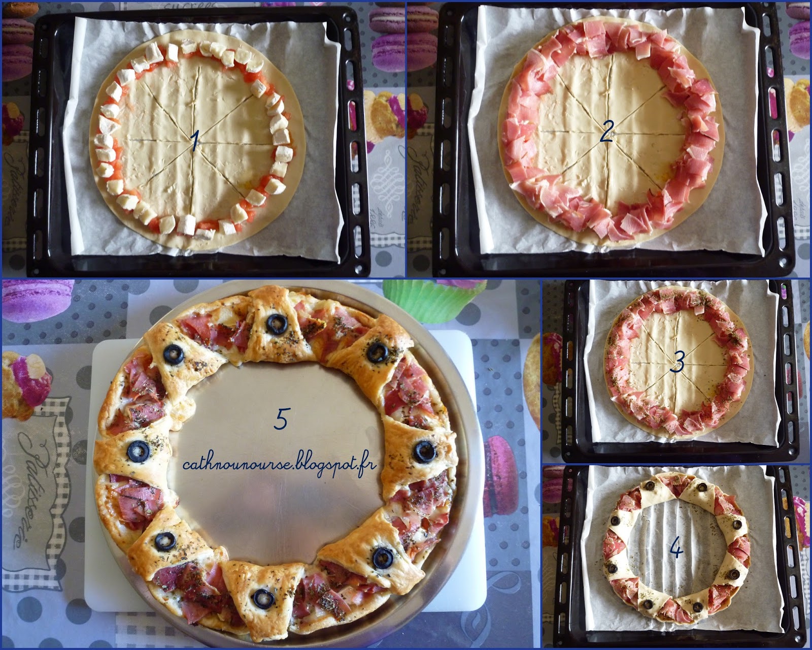 Le blog de Cathnounourse: Couronne de jambon