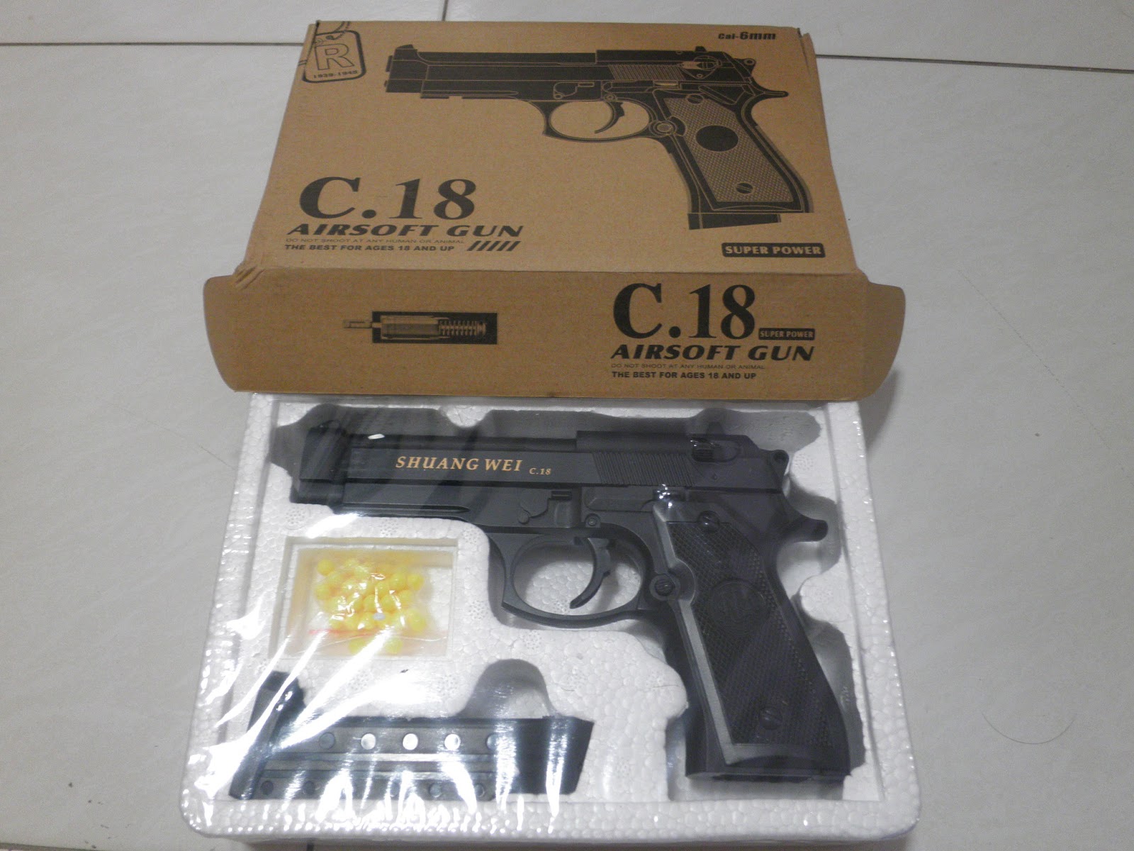 Airsoft Malaysia Museum Spring Pistol